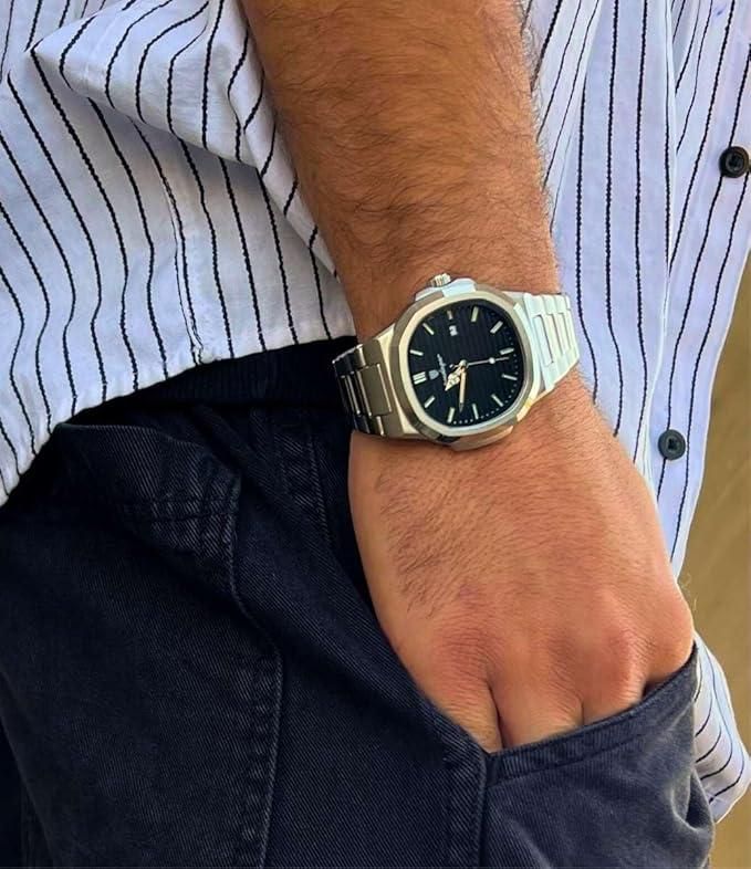 Stylish Man's Hand Watch Elegant